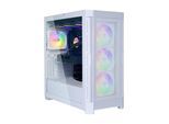 COUGAR Gaming-PC "DUOFACE PRO WT 7954 AMD Ryzen 7 9700X 32GB DDR5 1TB SSD RX 9070 XT", weiß, Microsoft Windows 11 Home (64 Bit), 32 GB RAM 1.000 GB SSD, Desktop-PCs, Windows 11, DDR5 RAM, Wasserkühlung, Gaming-PC