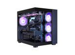 COUGAR Gaming-PC "FV150 BK 7957 AMD Ryzen 5 9600X 32GB DDR5 1TB SSD RX 9070", schwarz, Microsoft Windows 11 Home (64 Bit), 32 GB RAM 1.000 GB SSD, Desktop-PCs, Windows 11, DDR5 RAM, Wasserkühlung, Gaming-PC