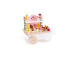 Mentari Wooden Ice Cream Cart 18 pcs.