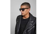 Sonnenbrille JACK & JONES "JACRYDER SUNGLASSES NOOS", Herren, schwarz (schwarz bean), unifarben, Sonnenbrillen Sonnenbrille