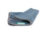 Doctor Bark Kuscheldecke Fleece blau/ grau L
