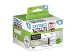 DYMO® Original Hochleistung Etikett für LabelWriter™, Kunststoff - weiss - permanent haftend, widerstandsfähig, 2 x 450 Etiketten