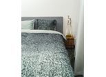 Bettwäsche KAYORI "Shima", grau, B/L: 135cm x 200cm, 1 Stk., 1 Stk., Mako-Satin, B/L: 80cm x 80cm, 2 Stk., Mako-Satin, Obermaterial: 100% Baumwolle, Bettwäsche, Bettwäsche, Hergestellt aus GOTS-zertifizierter Bio-Baumwolle