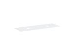 hansgrohe Xevolos E Konsole 54335700 1570 x 550 mm, mattweiß, 2 Ausschnitte