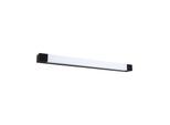 PAULMANN LED Spiegelleuchte "Selection Bathroom Spiegelleuchte Quasar IP44 3000K 230V 11,2W", schwarz (schwarz, weiß), 1, H: 4,5cm, 1 Stk., Leuchten, Badezimmerleuchte, LED Spiegelleuchte