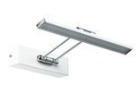 PAULMANN LED Bilderleuchte "Beam 2700K, 230V", weiß (weiß, chromfarben), 1, H: 4,6cm, 1 Stk., Leuchten, LED Bilderleuchte