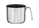 Milchtopf RÖSLE "MOMENTS, Ø 14 cm PTFE ProPlex", silber (silberfarben), B:15cm H:12,5cm L:20cm Ø:14cm, Töpfe, Milchtopf