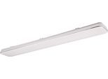 REALITY LEUCHTEN LED Deckenleuchte "BLANCA, elegant schlichte weiße LED Deckenlampe, 120x17 cm, kaltweiß", weiß, 1, H: 6cm, 1 Stk., Leuchten, 3-Stufen dimmbar über Wandschalter, Deckenlampe für Büro Flur Treppe, LED Deckenleuchte