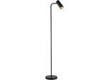 LED Stehlampe "RIK", schwarz, 1, Ø 18cm H: 140cm, 1 Stk., SCHÖNER WOHNEN-KOLLEKTION, Leuchten, SCHÖNER WOHNEN Kollektion, dreh- und schwenkbar, LED Stehlampe