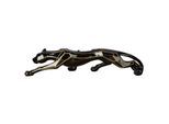 Tierfigur GILDE "Figur Gepard Cheetah", schwarz, B:74,5cm H:15cm T:12cm, Kunstharz, Dekofiguren, Tierfigur, verschiedene Größen