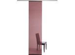 Schiebegardine HOMING "Manhattan", rot (karminrot), B:60cm H:245cm, Polyester, Gardinen, Schiebegardine, modern, Wohnzimmer, Schlafzimmer