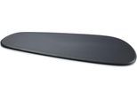 Schneidebrett CONTINENTA "PEBBLE, Duracore", schwarz, B:20,7cm H:1,2cm L:49cm, Zellulosefaser, Schneidebretter, Schneidebrett