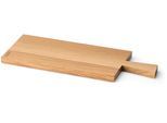 Schneidebrett CONTINENTA, braun (holzfarben), B:22cm H:2cm L:50cm, Massivholz, Schneidebretter, Schneidebrett, Eiche
