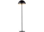 LED Stehlampe "ALI", schwarz, 1, Ø 38cm H: 155cm, 1 Stk., SCHÖNER WOHNEN-KOLLEKTION, Leuchten, SCHÖNER WOHNEN Kollektion, Fußschalter, Downlight, LED Stehlampe
