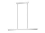 EGLO Hängeleuchte "BOLOGNANO-Z Pendellampe - Alu, Stahl - LED - 19W - IP20", weiß (grau), 1, H: 110cm, 1 Stk., Leuchten, Hängelampe, Deckenlampe, Wohnzimmer, Esszimmer, L117 x B7 x H110 cm, Hängeleuchte