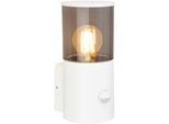 Außen-Wandleuchte TELEFUNKEN "LED Wandlampe", weiß (weiß, neutral), Leuchten, Außen-Wandleuchte