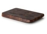 Schneidebrett CONTINENTA "Walnuss, Stirnholz - mit hoher Materialstärke", braun (natur), B:18cm H:2,6cm L:27cm, Holzwerkstoff, Schneidebretter, Schneidebrett, mit Mosaik aus einzeln verleimten Holzwürfeln