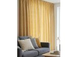 Vorhang WIRTH "Holmsund 288g/qm" Gr. 7, beige, B:132cm H:255cm, Chenille, Polyacryl, Gardinen, Vorhang