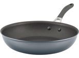 Bratpfanne CIRCULON "Circulon A1 Bratpfanne flach", grau (anthrazit), B:30,5cm H:12,5cm L:50cm Ø:30,4cm, Pfannen, Bratpfanne, dreilagig beschichtet, kratzfest, spülmaschinenfest