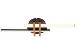 BRILONER LEUCHTEN LED Deckenleuchte "VINKA 3953025", holzfarben, Leuchten, LED Deckenleuchte