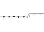 BRILONER LEUCHTEN LED Deckenleuchte "LUXTRAIL 8038085", matt, schwarz, Leuchten, LED Deckenleuchte