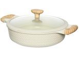 Bräter RESTO KITCHENWARE "Ran, Kochtopf antihaftbeschichtet und spülmaschinenfest", beige, B:28cm H:8cm L:39cm Ø:28cm, Töpfe, Bräter, Geeignet für alle Herdarten, auch Induktion, im Geschenkkarton