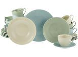 Kombiservice CREATABLE "Valencia Pastell, Kombi-Service 30-tlg", bunt, 30 Stk., Porzellan, Geschirr-Sets, Kombiservice, Elegant, Boho Chic