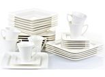 Kombiservice RETSCH ARZBERG "Geschirr-Set, Service Fantastic", beige (naturweiß), 30 Stk., Fine China-Porzellan, Geschirr-Sets, Kombiservice, 30 Teile, für 6 Personen