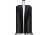 Küchenrollenhalter WESCO "Papierrollenhalter, Höhe ca. 30 cm", schwarz (mattschwarz), H:30cm Ø:15,5cm, Küchenrollenhalter, Küchenrollenhalter, für handelsübliche Küchenpapierrollen oder 2-3 Toilettenpapierrollen