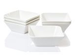 Müslischüssel RETSCH ARZBERG "Fantastic", beige (naturweiß), B:14cm T:14cm, Fine China-Porzellan, Schüsseln, Müslischüssel, 6-teilig