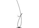 EGLO Stehlampe "CARDONCITO Stehlampe - Stahl - LED - 20W - IP20", schwarz, 1, H: 130cm, 1 Stk., Leuchten, Standleuchte, Leselampe, Wohzimmer, Schlafzimmer, L33 x B25 x H130 cm, Stehlampe