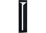 EGLO Stehlampe "Nembro Stehlampe, Außenleuchte, Aluminum-Guss und Kunststoff, IP44", schwarz, 1, H: 80cm, 1 Stk., Leuchten, Stehleuchte - L20 x B11 x H80 cm - schwarz - 10W inkl., Stehlampe