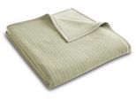 Wohndecke BIEDERLACK "Feel Cord", feel salvia, B:150cm L:200cm, Baumwolle, Polyacryl, Polyester, Wohndecken, Wohndecke, mit schöner Hoch-Tief-Struktur