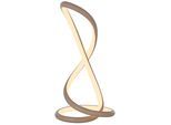 PAUL NEUHAUS LED Tischleuchte "TWIST", sand, 1, H: 42cm, 1 Stk., Leuchten, Schnurdimmer, LED Tischleuchte
