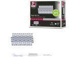 PAULMANN LED-Streifen "MaxLED 500 LED Strip Neutralweiß Basisset", silber (silberfarben), Dioden 192 Stk., Gesamtlänge 5,5m, Lichterketten, LED-Streifen