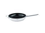 Bratpfanne RÖSLE "PUREELEMENTS Keramik ProCeraPlus", silberfarben, B:33,5cm H:8,4cm L:60cm Ø:32cm, Pfannen, Bratpfanne