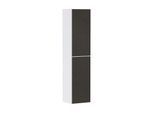hansgrohe Xevolos E Hochschrank 54221660 400x360x1760mm, rechts, mattweiß, Textil dunkelgrau