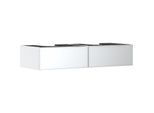hansgrohe Xevolos E Waschtischunterschrank 54316320 1370x550x275mm, 2 Schubladen, mattweiß, weiß metallic