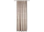 Joop! Fertigvorhang , Sandfarben , Textil , Uni , 130x250 cm , für Stange und Schiene geeignet , Heimtextilien, Vorhänge, Fertigvorhänge