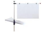 MAUL Planhalter 100 cm Tischklemme silber