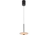 PAUL NEUHAUS LED Pendelleuchte "ELIPSA", schwarz, 1, Ø 20cm H: 80cm, 1 Stk., Leuchten, Dimmfähig über separaten Tronicdimmer, Comfort-Lift, LED Pendelleuchte