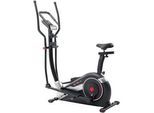 Crosstrainer CHRISTOPEIT SPORT "Hybridtrainer AX 6500", schwarz, CrosstrainerB:60cm H:165cm L:120cm, 150 kg max. Benutzergewicht, 10 Widerstandsstufen, B:60cm H:165cm L:120cm