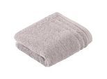 Seiftuch VOSSEN "Vienna Style Supersoft", grau (light grau), B:30cm L:30cm, Walkfrottee, Walkfrottee, Handtücher, Waschlappen im Set, supersoft Baumwolle