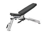 Trainingsbank HORIZON FITNESS "Adonis Bench", silber (silberfarben), TrainingsbänkeB:64,5cm H:129cm L:141cm, B:64,5cm H:129cm L:141cm