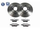 VAICO Bremsensatz, Scheibenbremse V10-5840 vorne rechts links innenbelüftet 282mm für SKODA VW SEAT AUDI VAG 8E0615301Ckit 8E0615301AKit JZW615301F