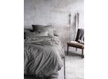 Bettwäsche IRISETTE "Mink 8872", grau, B/L: 135cm x 200cm, 1 Stk., 1 Stk., Biber, B/L: 80cm x 80cm, 2 Stk., Biber, Obermaterial: 100% Baumwolle, Bettwäsche, Bettwäsche, einzigartige kuschelig weiche Winterbettwäsche
