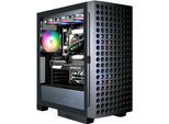 COUGAR Gaming-PC "AIRFACE ECO BK 7857 Core Ultra 5 245KF 32GB DDR5 1TB SSD RTX 5070Ti", schwarz, Microsoft Windows 11 Home (64 Bit), 32 GB RAM 1.000 GB SSD, Desktop-PCs, Windows 11, DDR5 RAM, Wasserkühlung