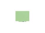 Rocada Whiteboard Skincolor, lackiert, magnetisch, Wandmontage, B 1000 x H 1500 mm, grün