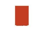 Rocada Whiteboard Skincolor, lackierte Oberfläche, 55 x 75 cm, magnethaftend, wandmontagefähig, orange