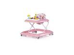 Chipolino Lauflernhilfe Baby Steps Musik Spielpanel Räder Stopper klappbar Licht rosa